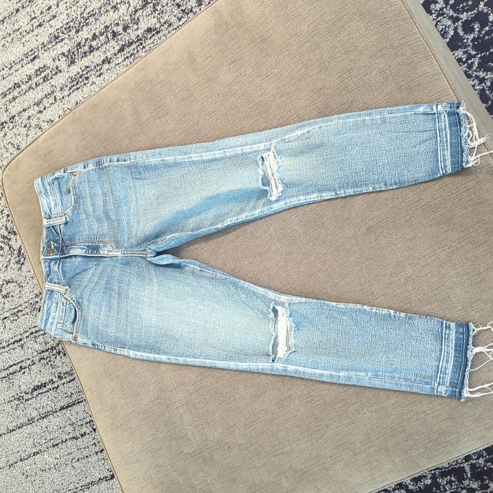 Girls destructed jeans
